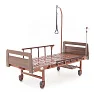 Кровать механическая Med-Mos Е-17В (ЛДСП коричневый)