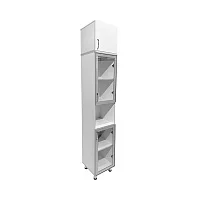 Шкаф медицинский СТР МД 103.29 + Шкаф-антресоль СТР МД 112.01 — купить в Медмебель.ру