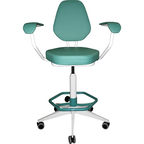 Кресло на винтовой опоре с подлокотниками М106 — 