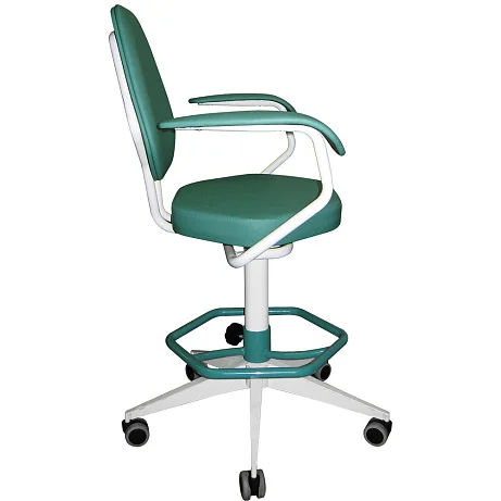 Кресло на винтовой опоре с подлокотниками М106 — 