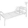Кровать металлическая с подголовником М180-28