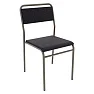 Стул на металлическом каркасе Мебельторг С2.00.42-01 (черный)