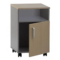 Тумба медицинская подкатная ТМ-МСК с нишей МД-5105 — купить в Медмебель.ру