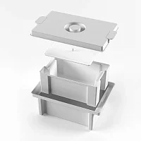 Контейнер для дезинфекции ЕДПО-1-02-2 — купить в Медмебель.ру