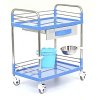 Столик-тележка медицинский МЕТ SIY-140 (19925) — купить в Медмебель.ру