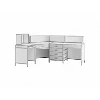 Стол администратора ПМ.02.01 Оптима — купить в Медмебель.ру