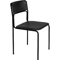 Стул медицинский Техсервис М16 мягкий черный — купить в Медмебель.ру