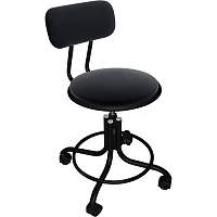 Стул медицинский М101-07, черный — купить в Медмебель.ру