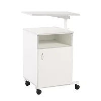 Тумба медицинская прикроватная ТМ МСК-556.105 (с поворотным столиком) — купить в Медмебель.ру