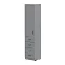 Шкаф-колонка для документов WHITE LITE 4