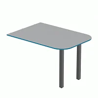 Стол приставной GRAY LITE 1 — купить в Медмебель.ру