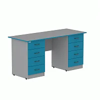 Стол рабочий GRAY LITE 09 — купить в Медмебель.ру