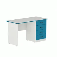 Стол рабочий WHITE LITE 07 — купить в Медмебель.ру