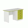 Стол рабочий WHITE LITE 07