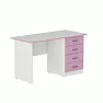 Стол рабочий WHITE LITE 07