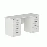 Стол рабочий WHITE LITE 09