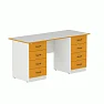 Стол рабочий WHITE LITE 09