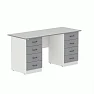 Стол рабочий WHITE LITE 09