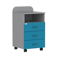 Тумба прикроватная GRAY LITE 8 с выдвижными ящиками — купить в Медмебель.ру