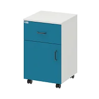 Тумба прикроватная WHITE LITE 8 с полкой — купить в Медмебель.ру