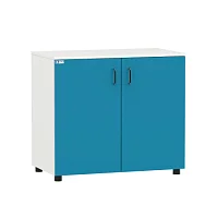 Тумба прикроватная WHITE LITE 1 с двумя полками — купить в Медмебель.ру