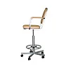 Кресло высокое лабораторное на винтовой опоре КР02-1
