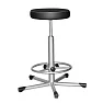 Табурет на винтовой опоре с регулируемой опорой для ног Т02-1