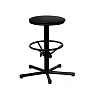 Табурет на винтовой опоре с усиленной опорой для ног Т03