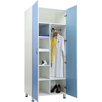 Шкаф для палат MF LH-2 1980 голубой — купить в Медмебель.ру