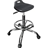 Табурет промышленный М98-01 Пенополиуретан сиденье с ручкой — купить в Медмебель.ру