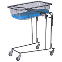 Кровать для новорожденных КН из нержавеющей стали Ока-Медик — купить в Медмебель.ру