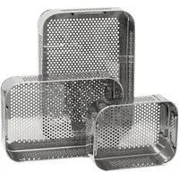 Лоток медицинский прямоугольный перфорированный ЛМПп-260 (260х180х60) — купить в Медмебель.ру