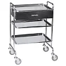 Столик медицинский манипуляционный СММ-3 из нержавеющей стали