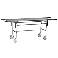 Тележка для перевозки больных со съемной панелью ТБС-01 из нержавеющей стали — купить в Медмебель.ру