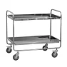 Тележка для перевозки пищи и сбора грязной посуды ТПП-1 из нержавеющей стали