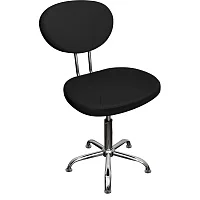 Кресло лабораторное М106-04 газлифт на подпятниках без подлокотников — купить в Медмебель.ру