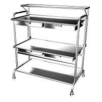 Столик манипуляционный Электра СИя 4 3-01 (3М-4дп) — купить в Медмебель.ру