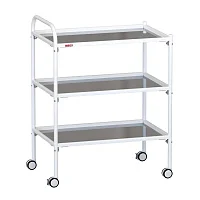 Столик процедурный передвижной МСК-502 нерж/нерж/нерж — купить в Медмебель.ру