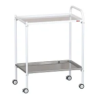 Столик инструментальный передвижной МСК-501-02 нерж/стекло — купить в Медмебель.ру