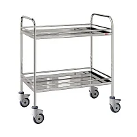 Столик инструментально-процедурный из нержавеющей стали МСК-5504 — купить в Медмебель.ру