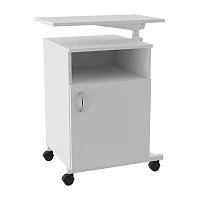 Тумба медицинская прикроватная с поворотным столиком МСК-6556.105 — купить в Медмебель.ру