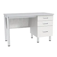 Стол лабораторный с 3 ящиками СЛ-04-МСК-108 столешница постформинг — купить в Медмебель.ру