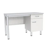 Стол лабораторный с тумбой с ящиком СЛ-04-МСК-106 столешница химпластик — купить в Медмебель.ру