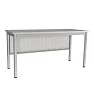 Стол лабораторный без тумб СЛ-05-МСК-101 столешница нержавеющая сталь
