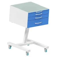 Стол тумба СИПС-М-01 с 2 узкими и 1 широким ящиками стандарт плюс — купить в Медмебель.ру