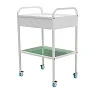 Стол медицинский инструментальный СМИ-02-01 (металл/стекло)