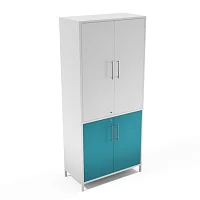 Шкаф медицинский двухстворчатый двухсекционный ШМ-СКБ-2М премиум — купить в Медмебель.ру