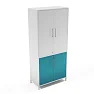 Шкаф медицинский двухстворчатый двухсекционный ШМ-СКБ-2М премиум