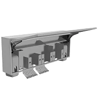 Шкаф медицинский подвесной ШМП СКБ-М модульный 1100 мм — купить в Медмебель.ру