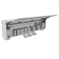 Шкаф медицинский подвесной ШМП СКБ-М модульный 1600 мм — купить в Медмебель.ру